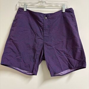 Zachary Prell Crane Swim Trunks Navy Size 31
